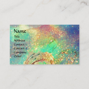 GARDEN OF THE LOST SHADOWS - BUTTERFLY MONOGRAM BUSINESS CARD