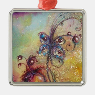 GARDEN OF THE LOST SHADOWS- BUTTERFLY PLANT METAL TREE DECORATION
