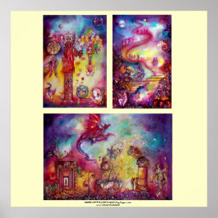 GARDEN OF THE LOST SHADOWS ,colossal size Poster