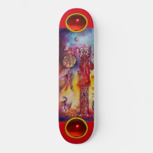 GARDEN OF THE LOST SHADOWS, FAERY AND BUTTERFLIES SKATEBOARD