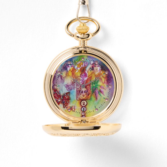 GARDEN OF THE LOST SHADOWS,FAIRIES AND BUTTERFLIES WATCH (Front)