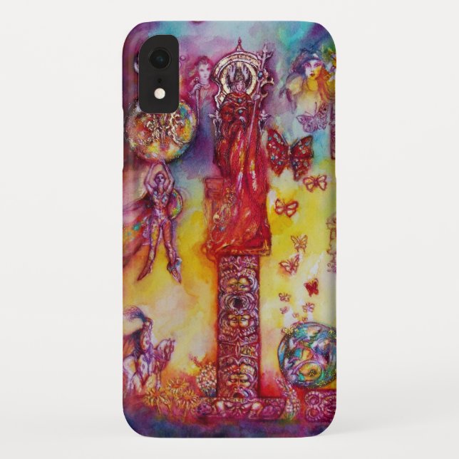 GARDEN OF THE LOST SHADOWS / FAIRY AND BUTTERFLIES Case-Mate iPhone CASE (Back)