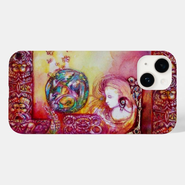 GARDEN OF THE LOST SHADOWS / FAIRY AND BUTTERFLIES Case-Mate iPhone CASE (Back (Horizontal))