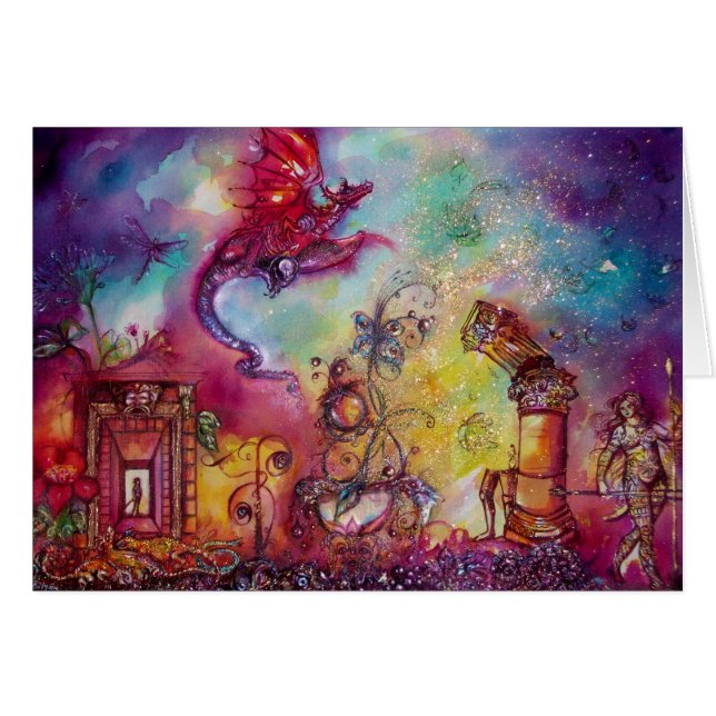 GARDEN OF THE LOST SHADOWS -FLYING RED DRAGON (Front Horizontal)