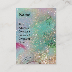 GARDEN OF THE LOST SHADOWS, FLYING RED DRAGON Blue Business Card