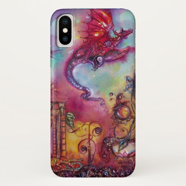 GARDEN OF THE LOST SHADOWS  / FLYING RED DRAGON Case-Mate iPhone CASE (Back)