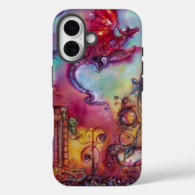 GARDEN OF THE LOST SHADOWS  / FLYING RED DRAGON Case-Mate iPhone CASE (Back)