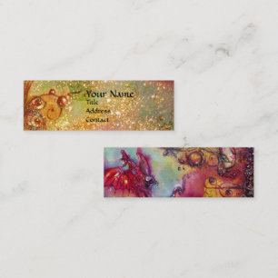 GARDEN OF THE LOST SHADOWS / FLYING RED DRAGON MINI BUSINESS CARD