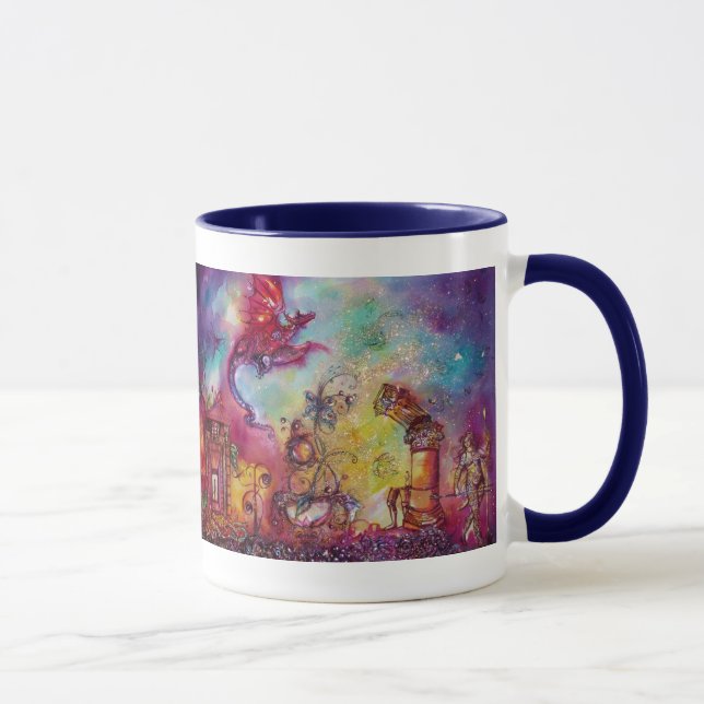 GARDEN OF THE LOST SHADOWS / FLYING RED DRAGON MUG (Right)