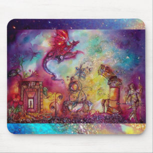GARDEN OF THE LOST SHADOWS -FLYING RED RAGON MOUSE MAT