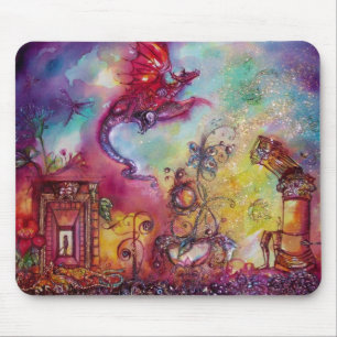 GARDEN OF THE LOST SHADOWS -FLYING RED RAGON MOUSE MAT