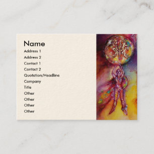 GARDEN OF THE LOST SHADOWS / KNIGHT AND FAIRIES BUSINESS CARD