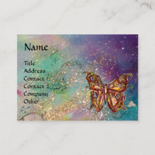 GARDEN OF THE LOST SHADOWS - MAGIC BUTTERFLIES BUSINESS CARD