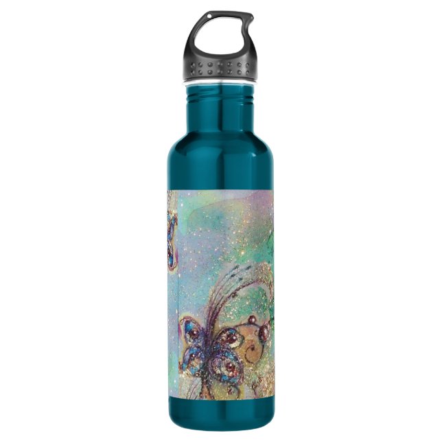 GARDEN OF THE LOST SHADOWS -MAGIC BUTTERFLY PLANT 710 ML WATER BOTTLE (Front)