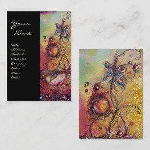 GARDEN OF THE LOST SHADOWS - MAGIC BUTTERFLY PLANT BUSINESS CARD