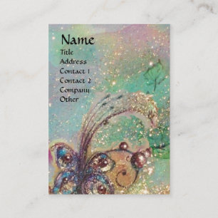 GARDEN OF THE LOST SHADOWS MAGIC BUTTERFLY PLANT BUSINESS CARD