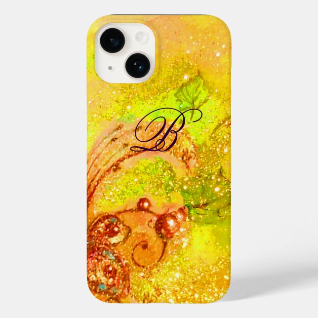 GARDEN OF THE LOST SHADOWS -MAGIC BUTTERFLY PLANT Case-Mate iPhone CASE (Back)