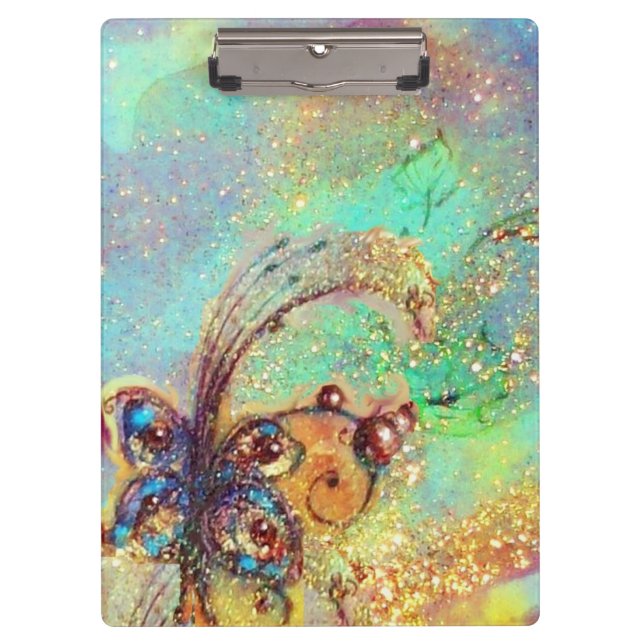 GARDEN OF THE LOST SHADOWS MAGIC BUTTERFLY PLANT CLIPBOARD (Front)
