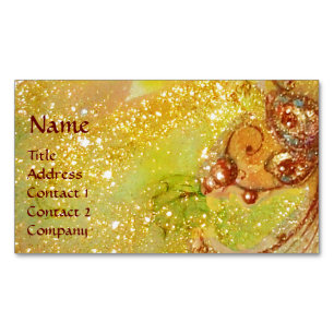GARDEN OF THE LOST SHADOWS MAGIC BUTTERFLY PLANT Magnetic BUSINESS CARD