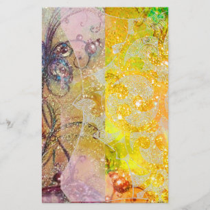 GARDEN OF THE LOST SHADOWS /MAGIC BUTTERFLY PLANT STATIONERY