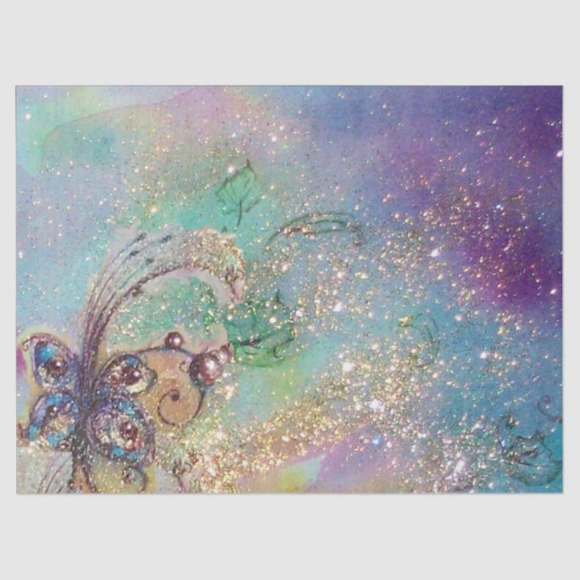 GARDEN OF THE LOST SHADOWS /MAGIC BUTTERFLY PLANT TISSUE PAPER (Front)