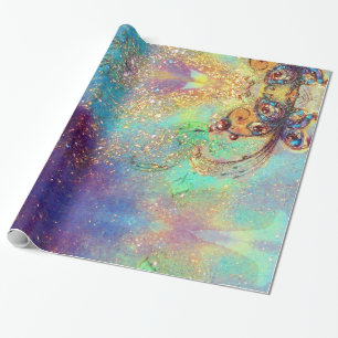 GARDEN OF THE LOST SHADOWS -MAGIC BUTTERFLY PLANT WRAPPING PAPER