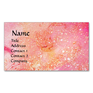 GARDEN OF THE LOST SHADOWS MAGIC GOLD SPARKLES 	Magnetic BUSINESS CARD