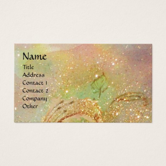 GARDEN OF THE LOST SHADOWS - MONOGRAM BUSINESS CARD