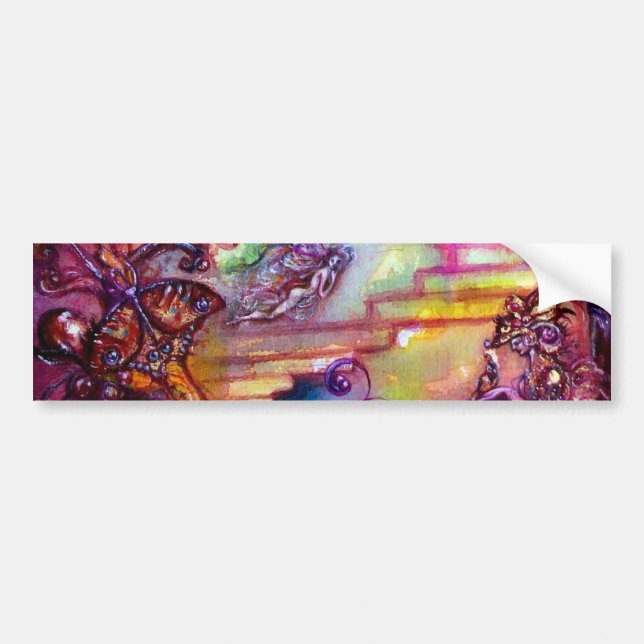 GARDEN OF THE LOST SHADOWS / MYSTIC STAIRS BUMPER STICKER (Front)