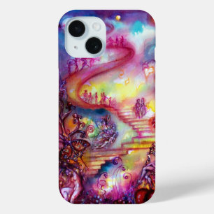 GARDEN OF THE LOST SHADOWS, MYSTIC STAIRS iPhone 15 CASE