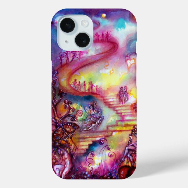 GARDEN OF THE LOST SHADOWS, MYSTIC STAIRS Case-Mate iPhone CASE (Back)