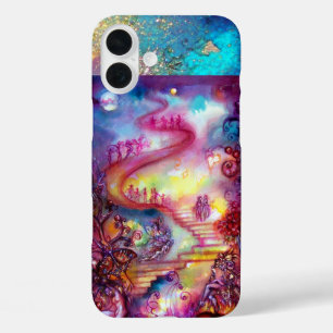 GARDEN OF THE LOST SHADOWS, MYSTIC STAIRS iPhone 16 PLUS CASE