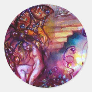 GARDEN OF THE LOST SHADOWS / MYSTIC STAIRS CLASSIC ROUND STICKER