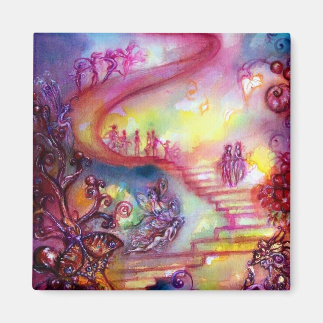 GARDEN OF THE LOST SHADOWS / MYSTIC STAIRS MAGNET (Front)