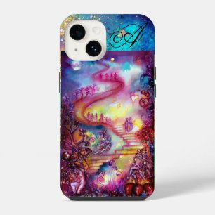 GARDEN OF THE LOST SHADOWS, MYSTIC STAIRS MONOGRAM iPhone 14 CASE