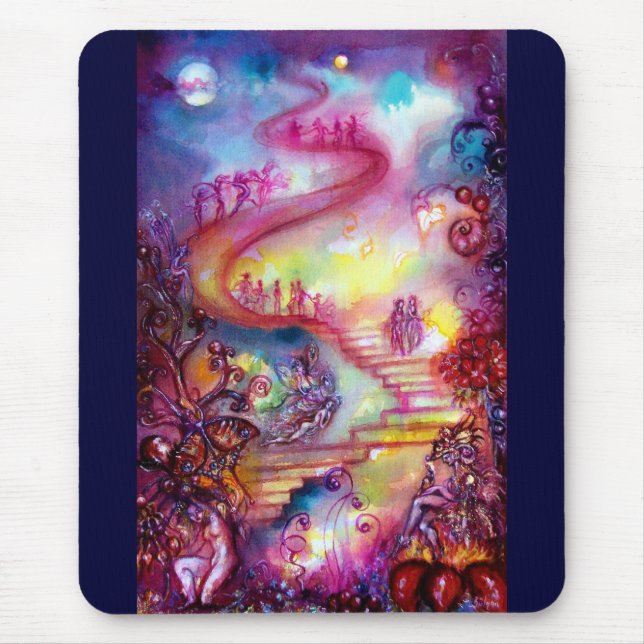 GARDEN OF THE LOST SHADOWS / MYSTIC STAIRS MOUSE MAT (Front)