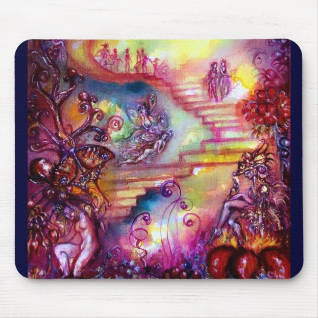 GARDEN OF THE LOST SHADOWS / MYSTIC STAIRS MOUSE MAT (Front)