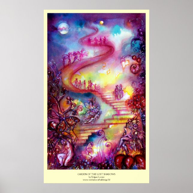 GARDEN OF THE LOST SHADOWS / MYSTIC STAIRS POSTER (Front)
