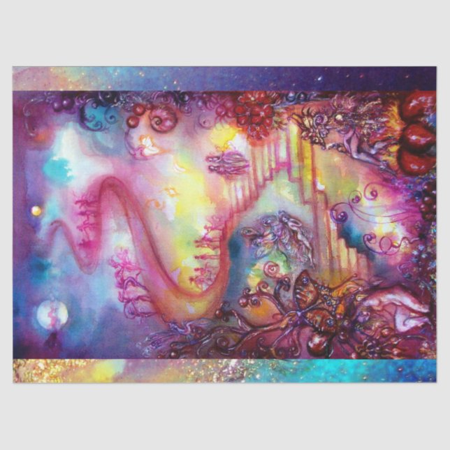 GARDEN OF THE LOST SHADOWS / MYSTIC STAIRS TISSUE PAPER (Front)