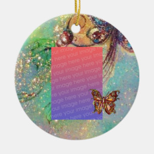GARDEN OF THE LOST SHADOWS  Photo Template Ceramic Tree Decoration