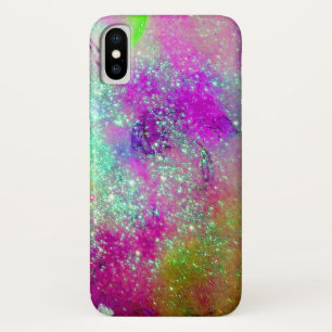 GARDEN OF THE LOST SHADOWS -pink purple violet iPhone X Case