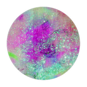 GARDEN OF THE LOST SHADOWS -Pink Purple Violet Cutting Board