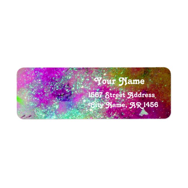 GARDEN OF THE LOST SHADOWS, Pink Teal Blue Purple (Front)