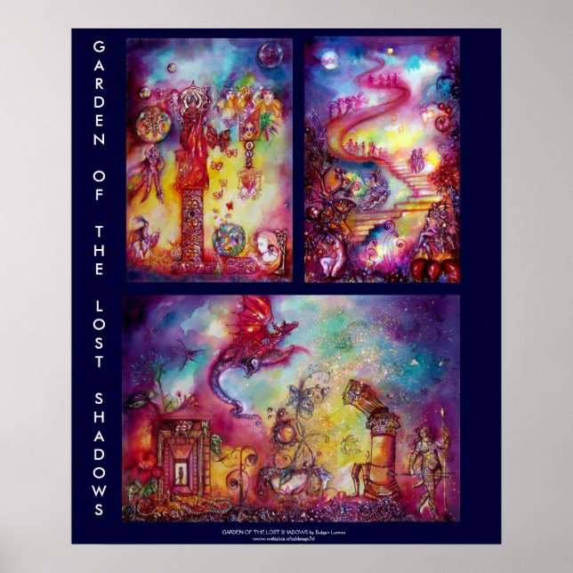 GARDEN OF THE LOST SHADOWS POSTER (Front)