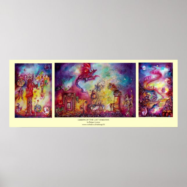 GARDEN OF THE LOST SHADOWS POSTER (Front)