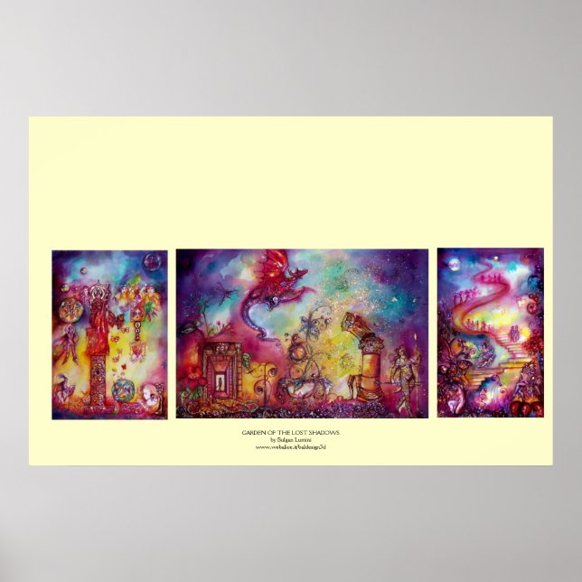 GARDEN OF THE LOST SHADOWS POSTER (Front)
