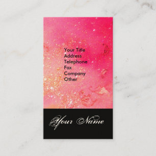 GARDEN OF THE LOST SHADOWS STAR DUST MONOGRAM 1 BUSINESS CARD