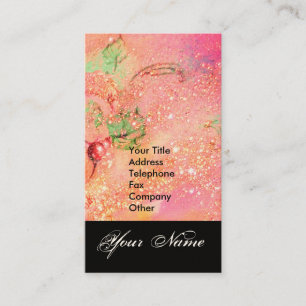 GARDEN OF THE LOST SHADOWS STAR DUST MONOGRAM 1 BUSINESS CARD