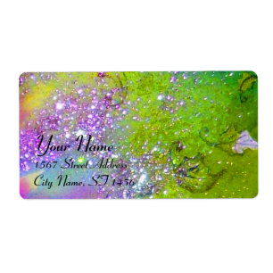 GARDEN OF THE LOST SHADOWS, violet green yellow