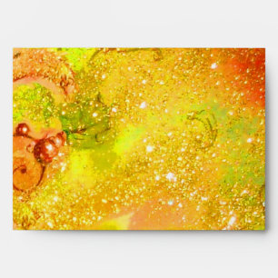 GARDEN OF THE LOST SHADOWS  yellow red brown green Envelope